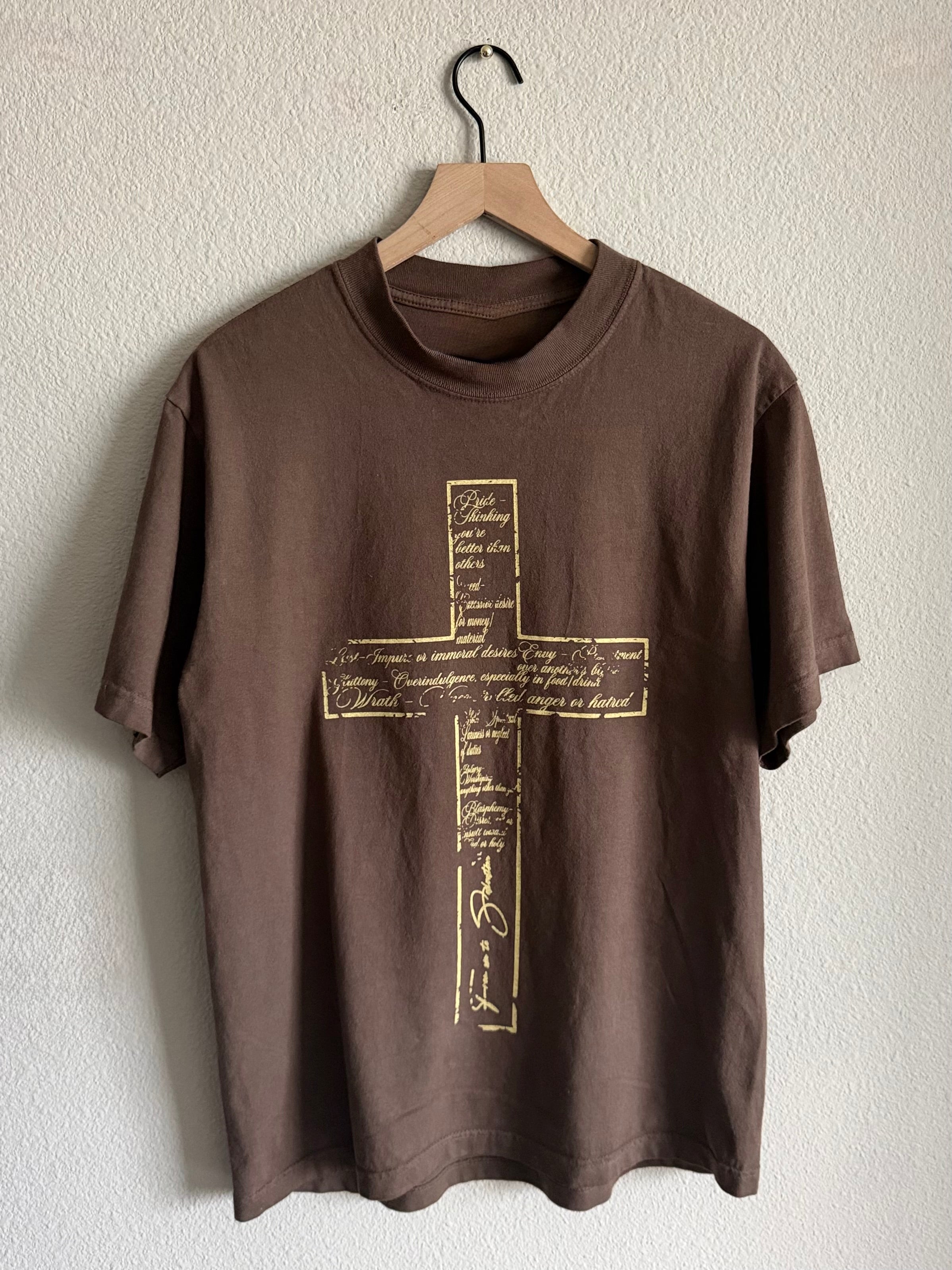 “sins” tee